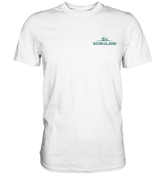 Schköland Promotion weiß - Premium Shirt