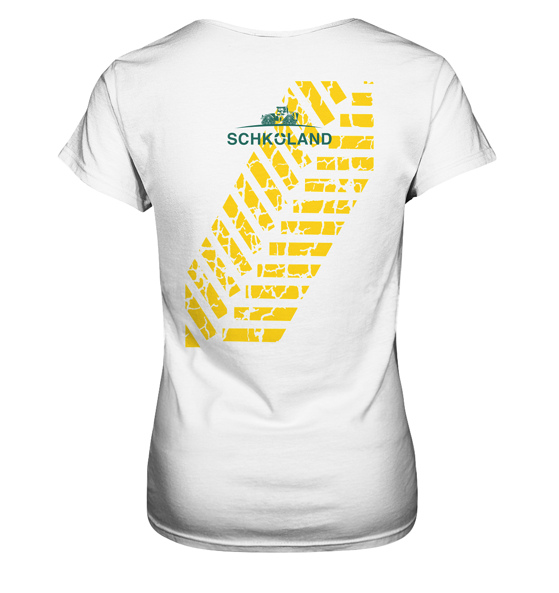 T-Shirt 9RX Edition Schköland Rückenprint - Ladies Premium Shirt