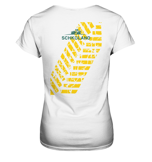 T-Shirt 9RX Edition Schköland Rückenprint - Ladies Premium Shirt