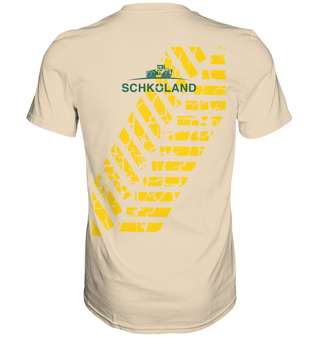 T-Shirt 9RX Edition Schköland Rückenprint - Premium Shirt