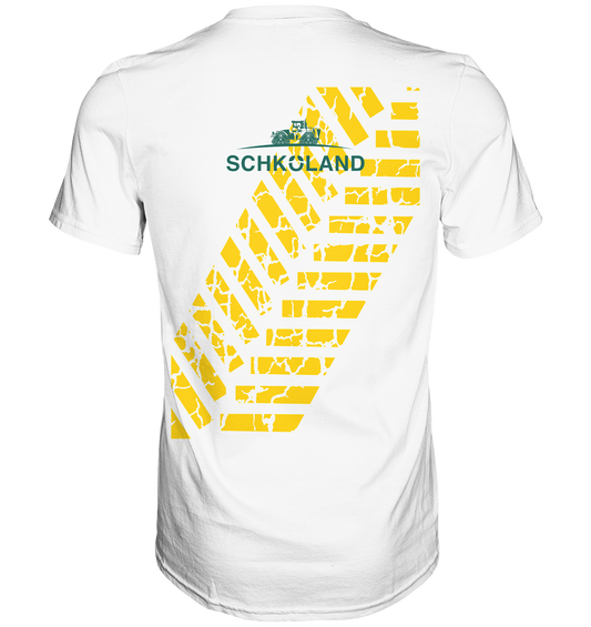 T-Shirt 9RX Edition Schköland Rückenprint - Premium Shirt