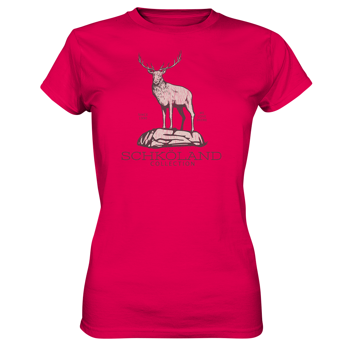 We love Deere - Schköland Collection Ladys - Ladies Premium Shirt